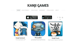 Desktop Screenshot of kanjigames.com
